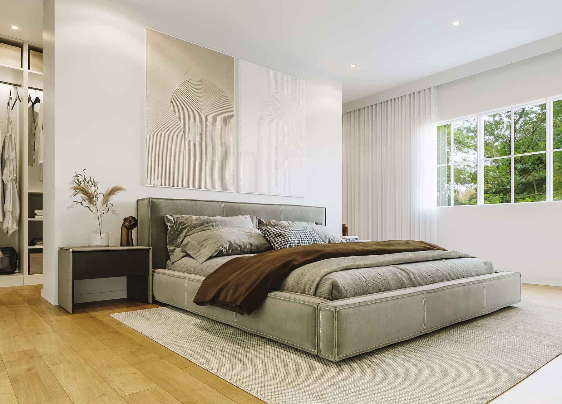 Master Bedroom of this 3-Bedroom,3012 Sq Ft Plan -126-2020