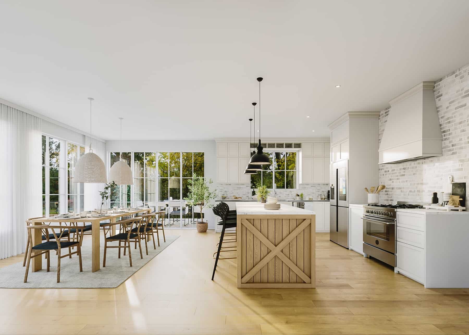 Kitchen of this 3-Bedroom,3012 Sq Ft Plan -126-2020