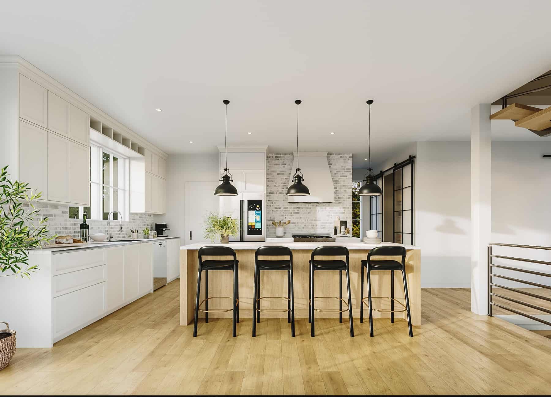 Kitchen of this 3-Bedroom,3012 Sq Ft Plan -126-2020
