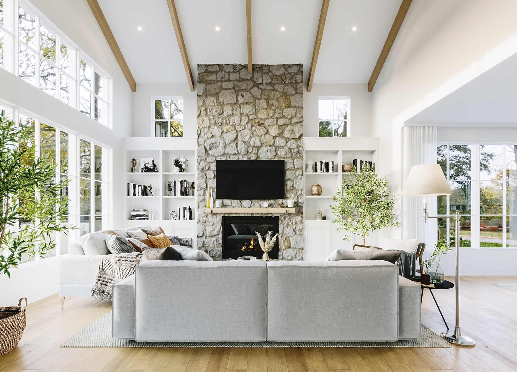 Living Room of this 3-Bedroom,3012 Sq Ft Plan -126-2020