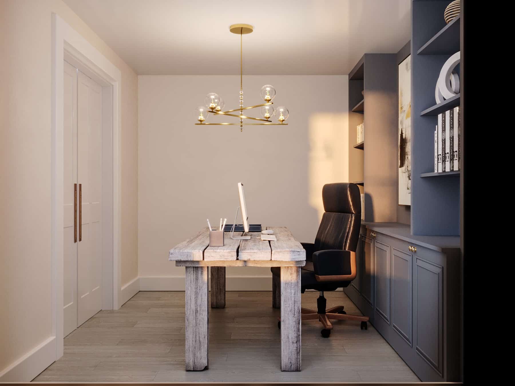 Home Office: Den of this 3-Bedroom,2039 Sq Ft Plan -126-2021