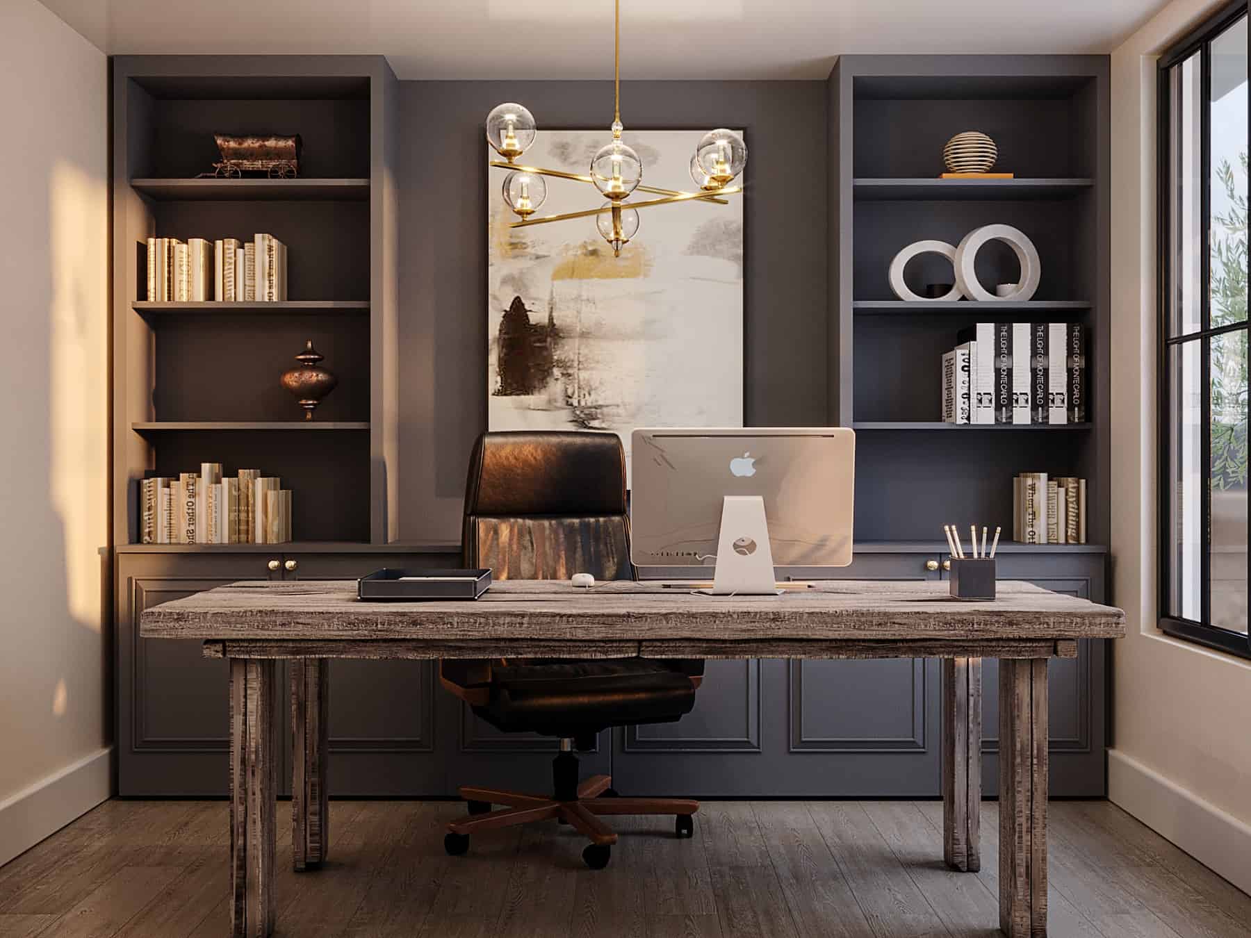 Home Office: Den of this 3-Bedroom,2039 Sq Ft Plan -126-2021
