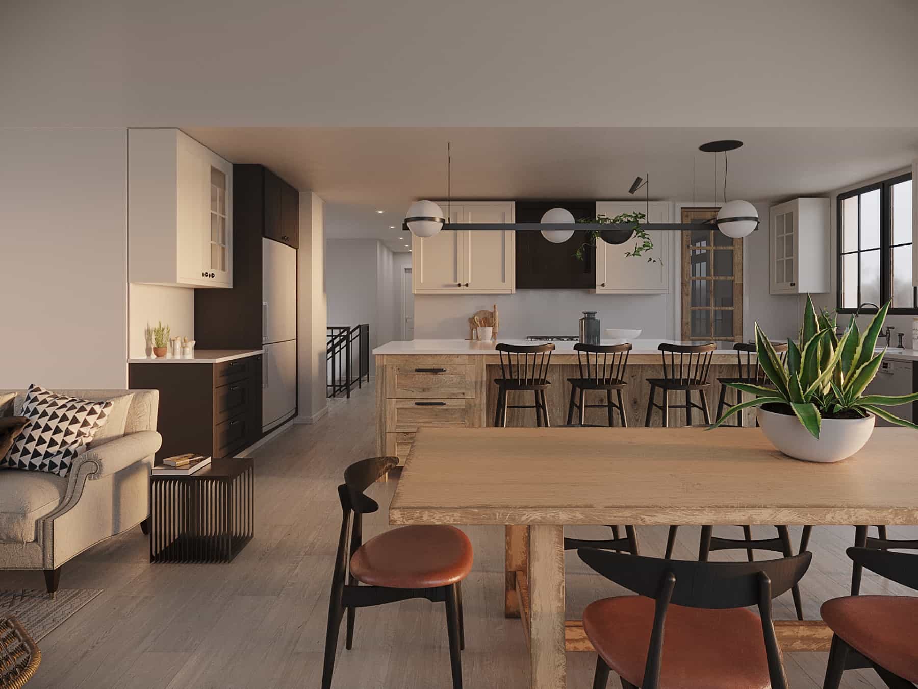 Kitchen of this 3-Bedroom,2039 Sq Ft Plan -126-2021