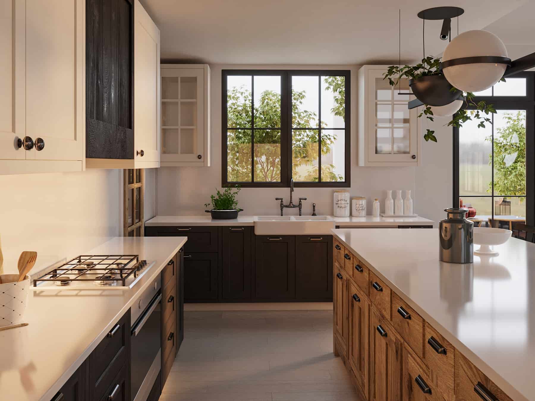 Kitchen: Kitchen Island of this 3-Bedroom,2039 Sq Ft Plan -126-2021