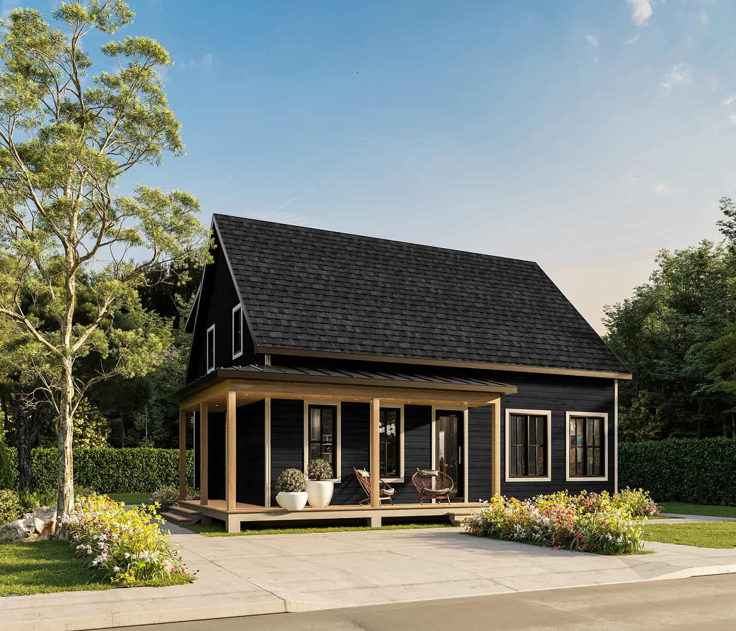 Left Side View of this 5-Bedroom, 2826 Sq Ft Plan - 126-2022
