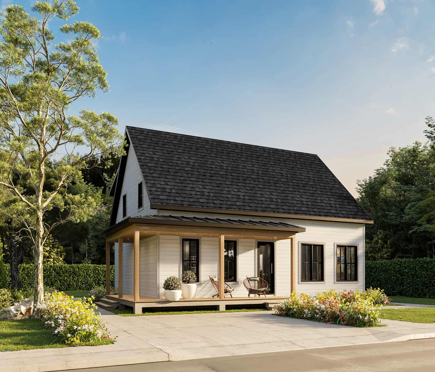 Left Side View of this 5-Bedroom, 2826 Sq Ft Plan - 126-2022