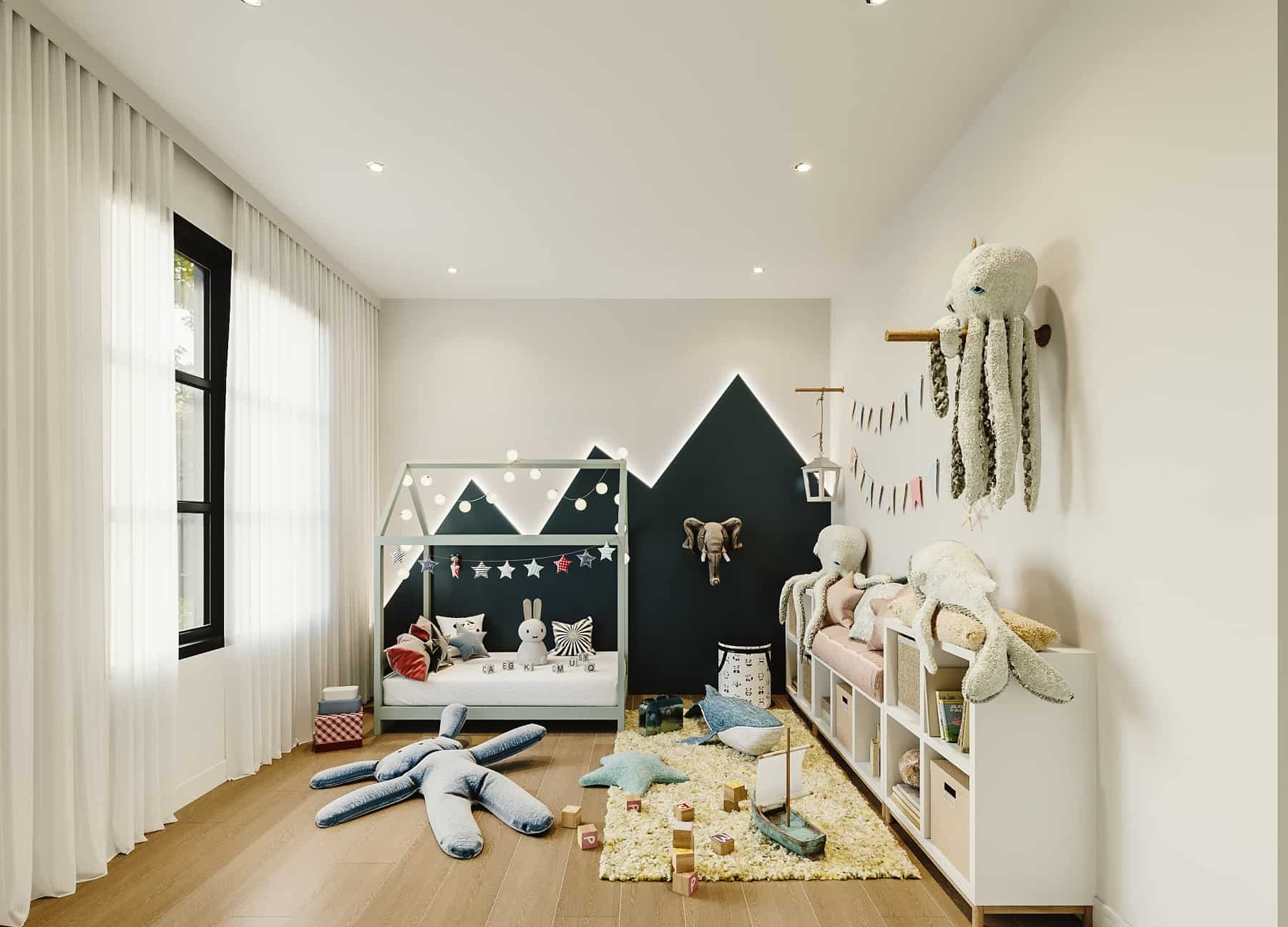 Bedroom: Kids of this 4-Bedroom,2630 Sq Ft Plan -126-2024