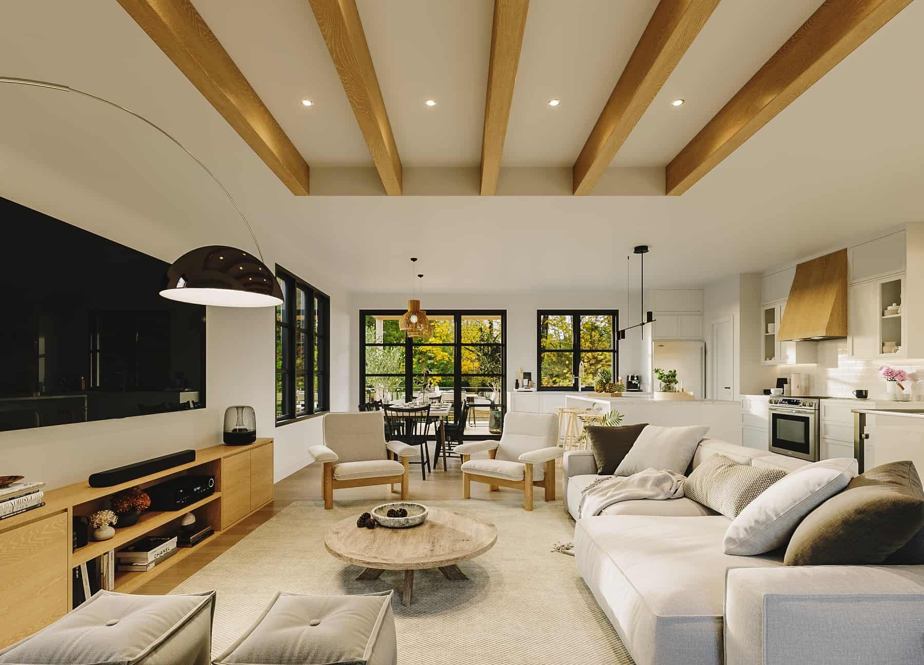 Living Room of this 4-Bedroom,2630 Sq Ft Plan -126-2024