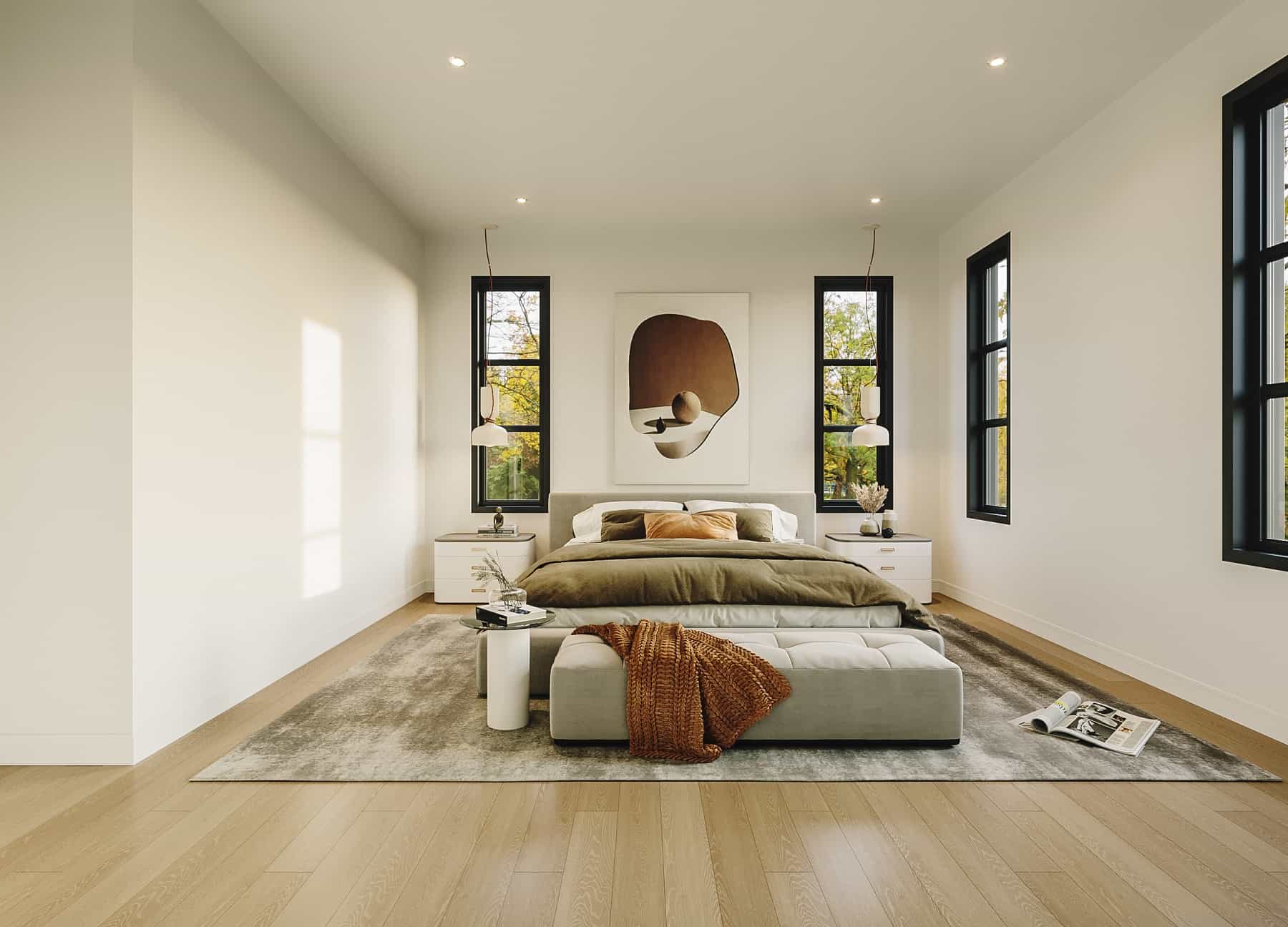 Master Bedroom of this 4-Bedroom,2630 Sq Ft Plan -126-2024