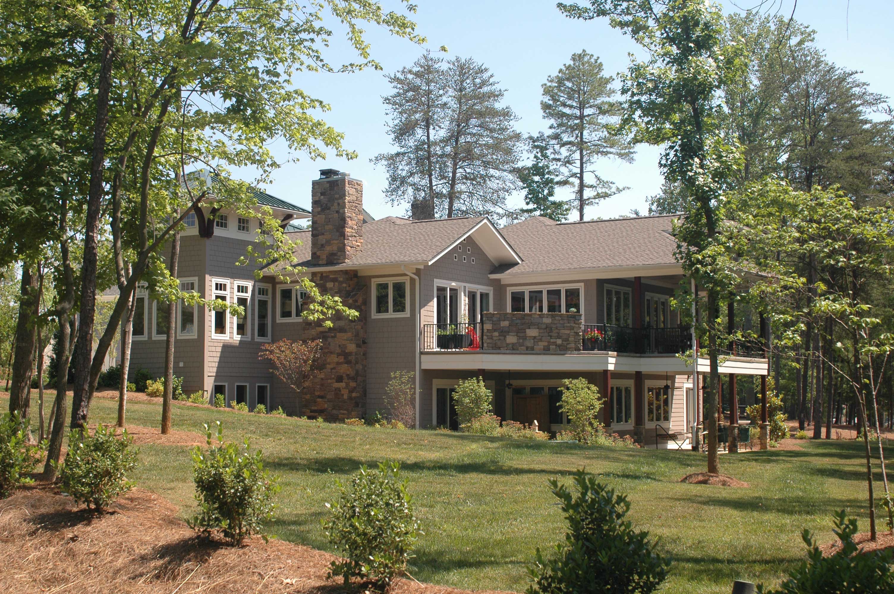 Rear View of this 4-Bedroom,4396 Sq Ft Plan -127-1065