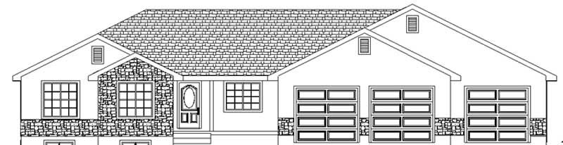 Main image for house plan # 18912