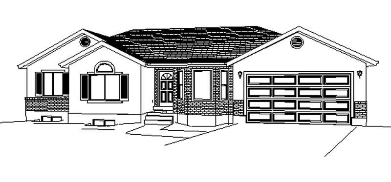 Main image for house plan # 6541