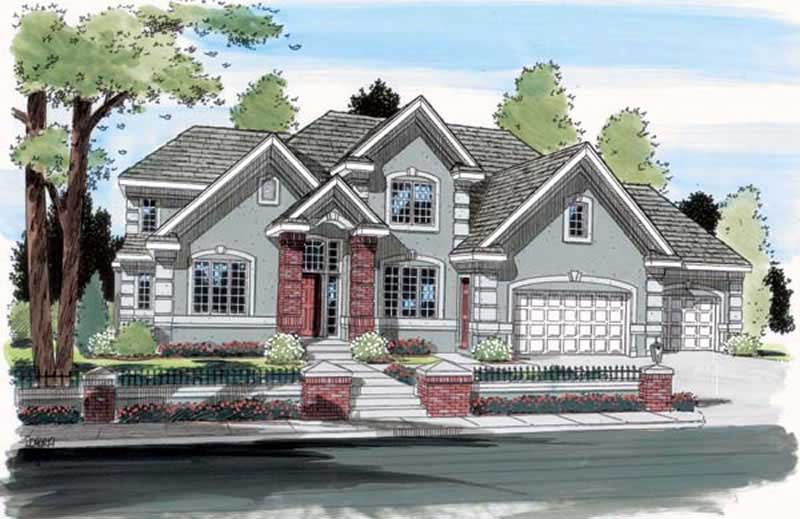 Main image for house plan # 20034