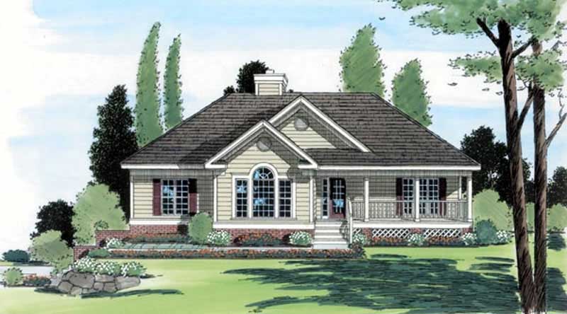 Main image for house plan # 20043