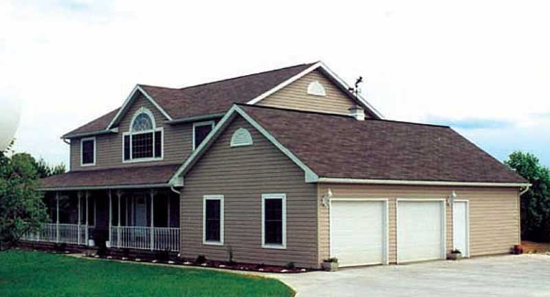 Home Exterior Photograph of this 3-Bedroom,2647 Sq Ft Plan -131-1057