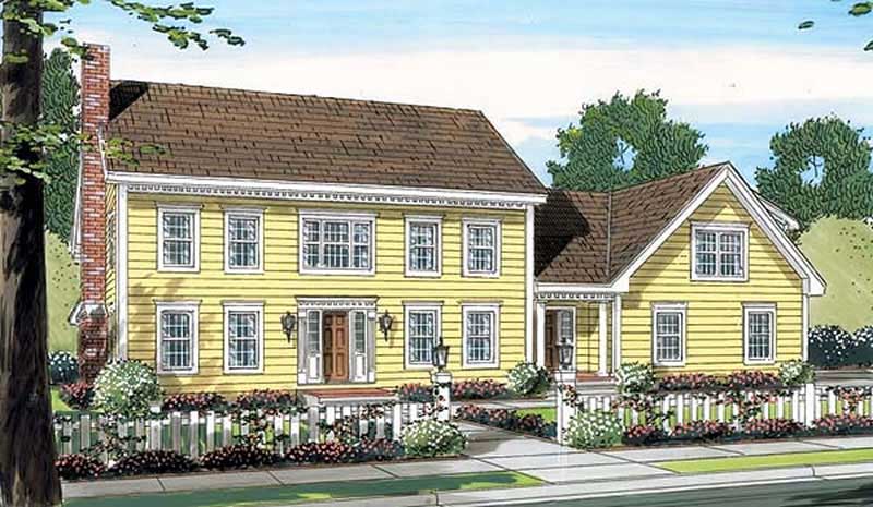 Main image for house plan # 20103