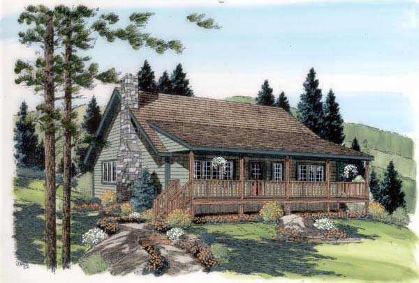 Main image for house plan # 20163