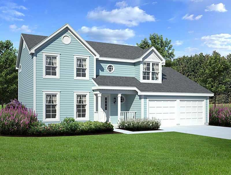 Main image for house plan # 19876