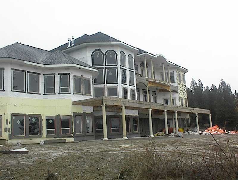 Rear View of this 6-Bedroom,8203 Sq Ft Plan -132-1504
