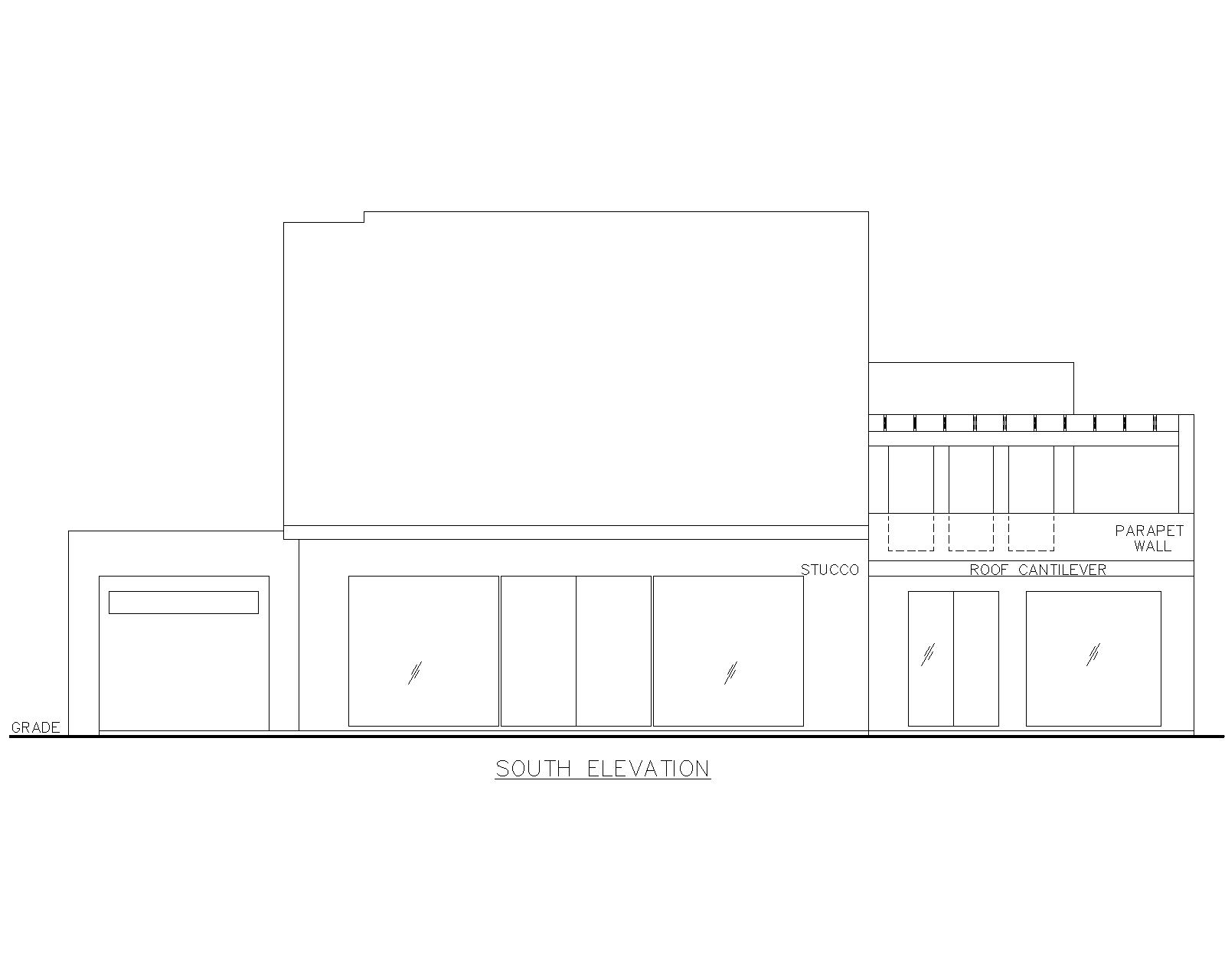 Home Plan Left Elevation of this 2-Bedroom,3559 Sq Ft Plan -132-1708