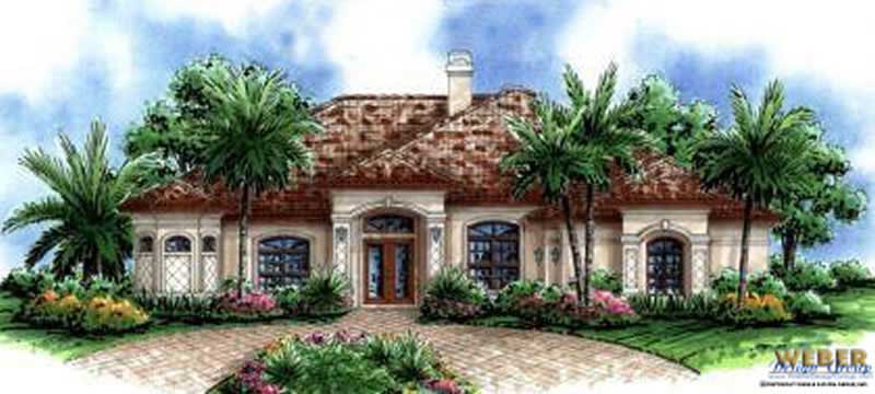 Color Rendering of this house plan
