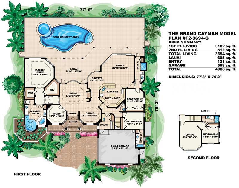  of this 4-Bedroom, 3694 Sq Ft Plan - 133-1039