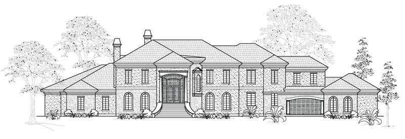 European home (ThePlanCollection: Plan #134-1038)