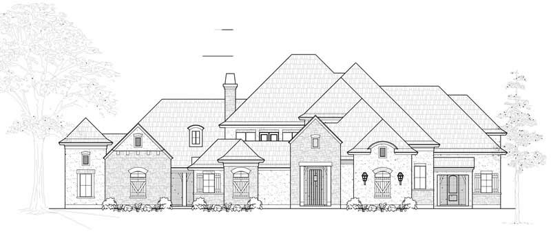 European home (ThePlanCollection: Plan #134-1065)