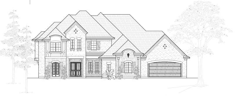 European home (ThePlanCollection: Plan #134-1073)