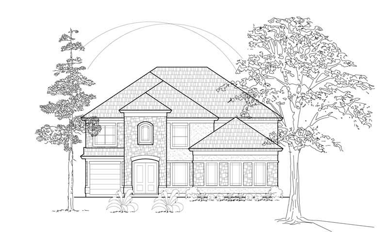 Mediterranean home (ThePlanCollection: Plan #134-1153)