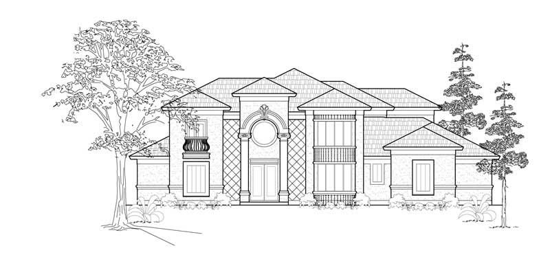 European home (ThePlanCollection: Plan #134-1157)