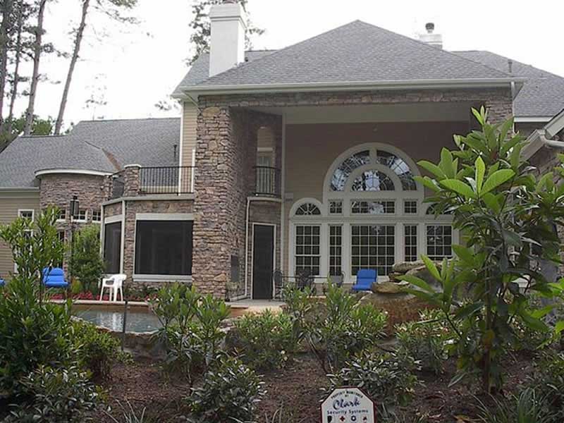 Rear View of this 5-Bedroom,5204 Sq Ft Plan -5204