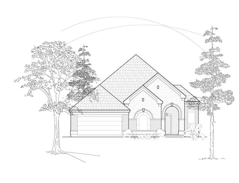 Contemporary home (ThePlanCollection: Plan #134-1227)