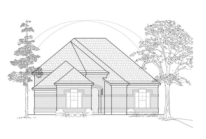 European home (ThePlanCollection: Plan #134-1230)