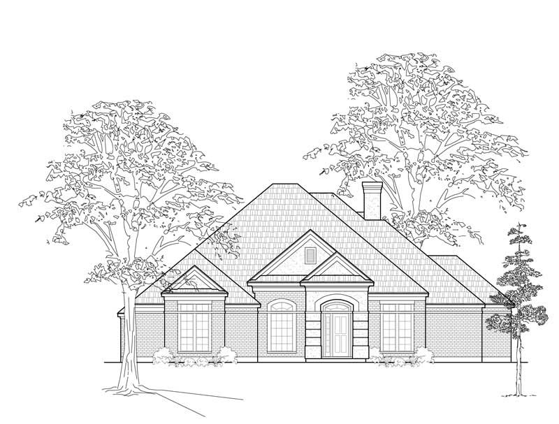 Contemporary home (ThePlanCollection: Plan #134-1234)