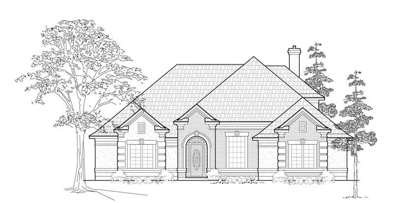 Contemporary home (ThePlanCollection: Plan #134-1285)