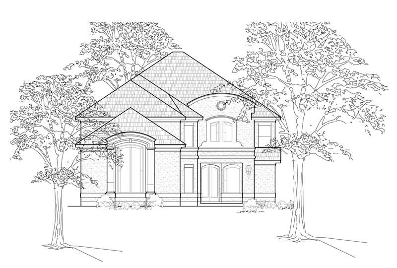 European home (ThePlanCollection: Plan #134-1294)