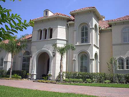 Front Door of this 5-Bedroom,9230 Sq Ft Plan -9230