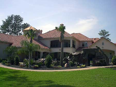 Rear View of this 5-Bedroom,9230 Sq Ft Plan -9230