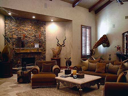 Living Room of this 5-Bedroom,9230 Sq Ft Plan -9230