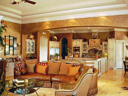 Great Room of this 5-Bedroom,9230 Sq Ft Plan -9230