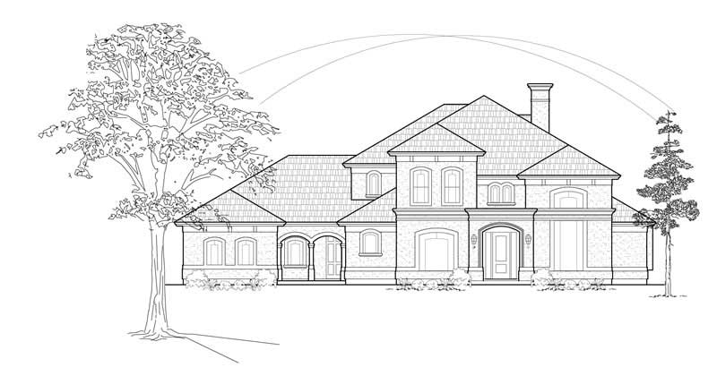 Main image for house plan # 8623