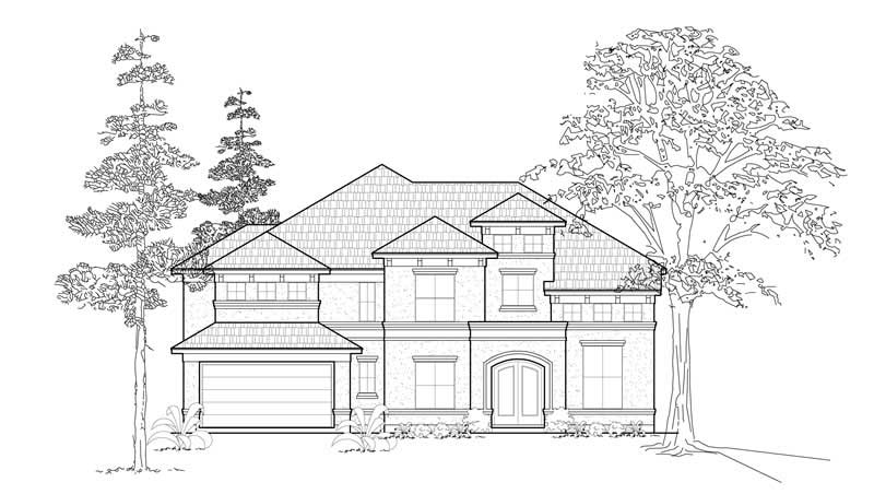 Mediterranean home (ThePlanCollection: Plan #134-1392)