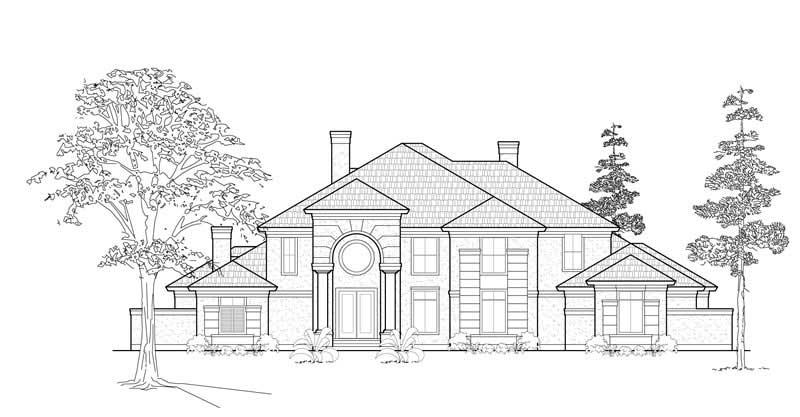 European home (ThePlanCollection: Plan #134-1395)