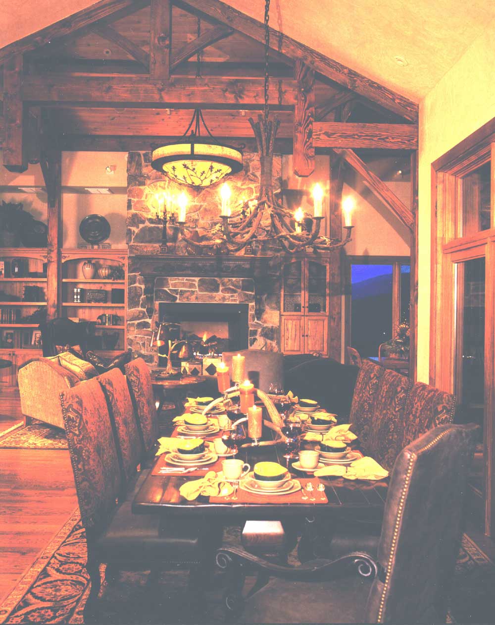 Home Dining Room Photograph of this 3-Bedroom,2495 Sq Ft Plan -2495