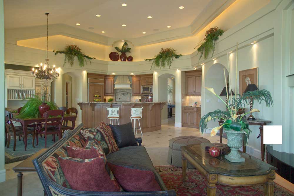 Home Kitchen, Great Room Photograph of this 3-Bedroom,2559 Sq Ft Plan -2559
