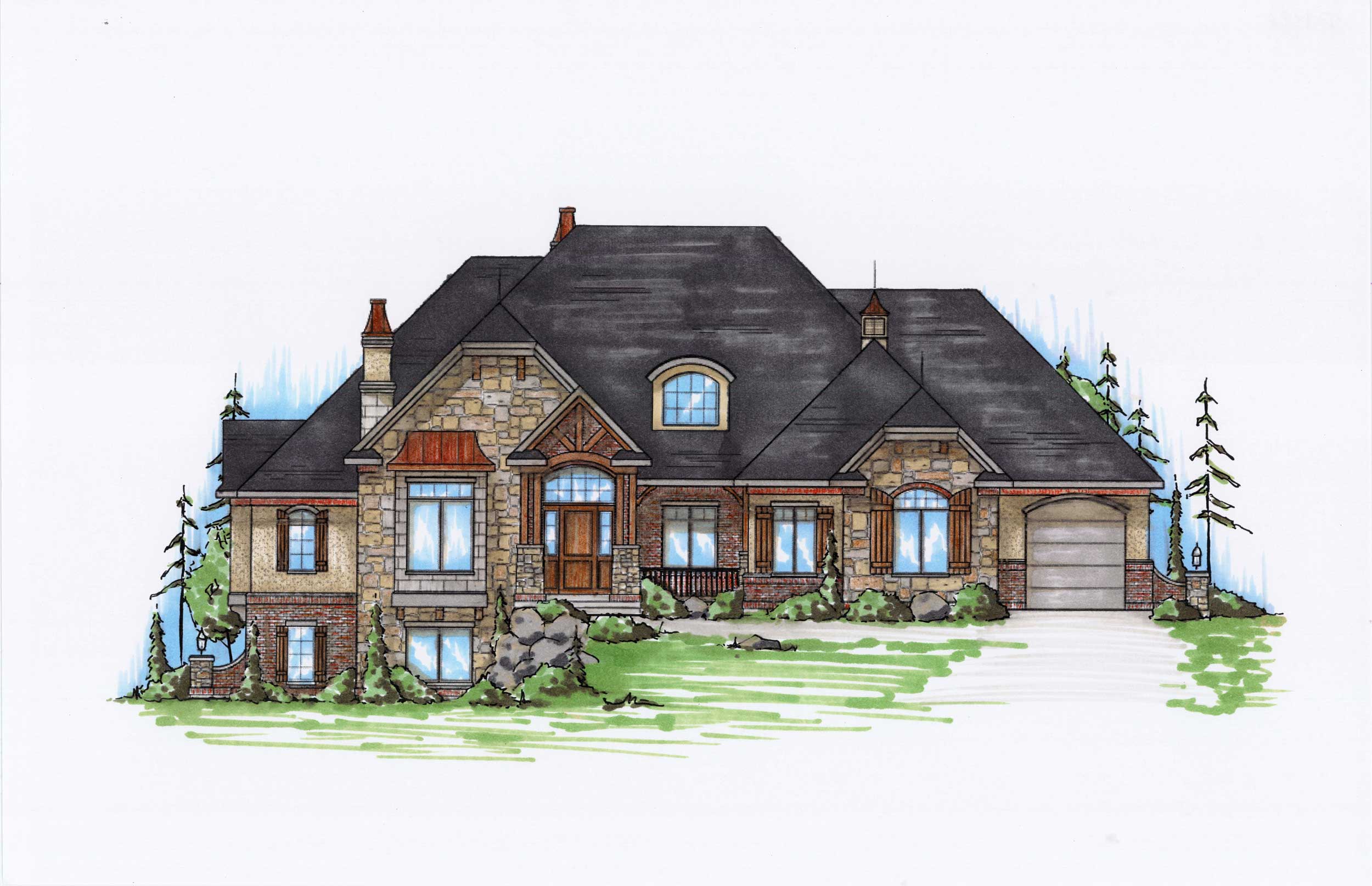 Main image for house plan # 20642