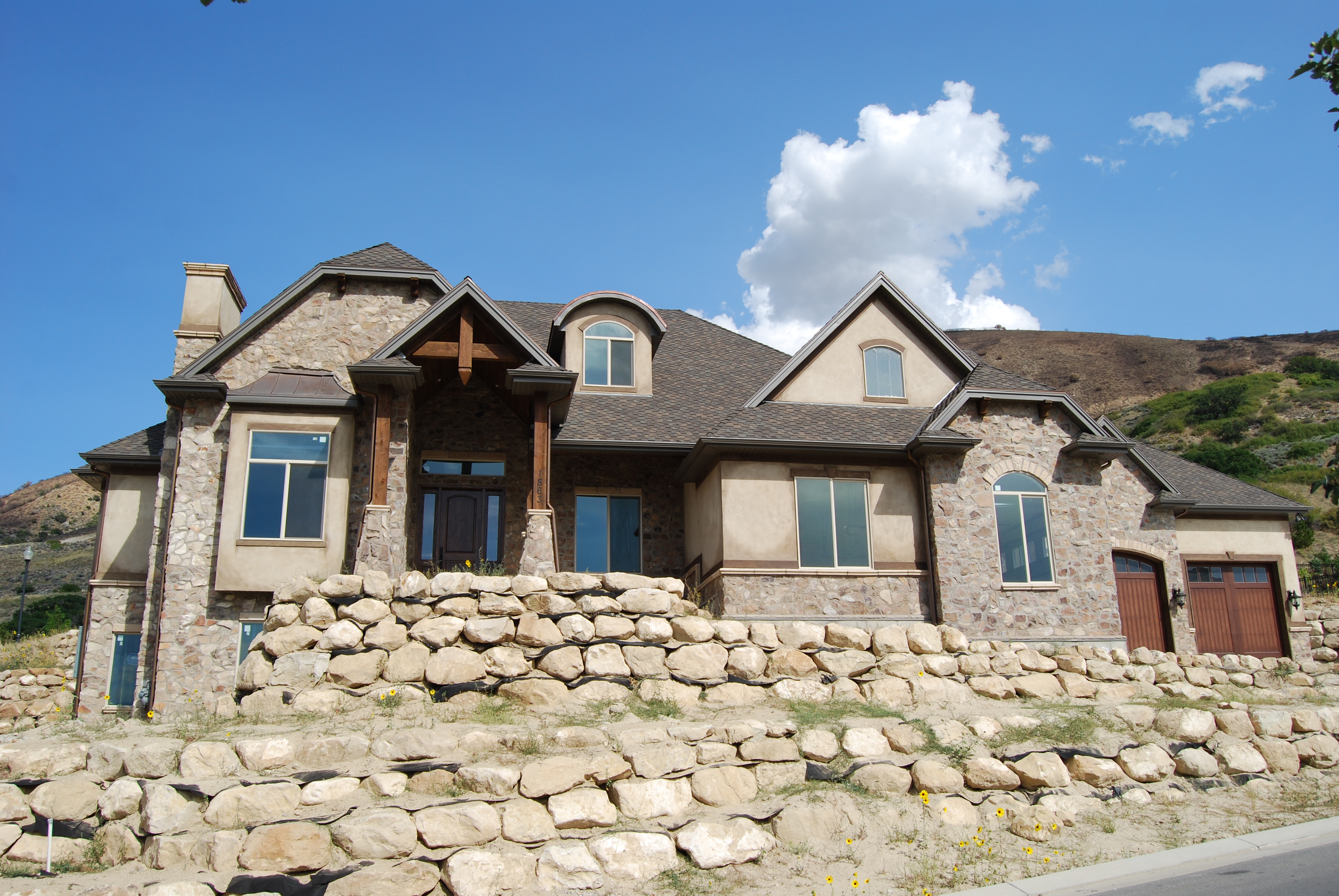 Front Door of this 5-Bedroom,4793 Sq Ft Plan -4793