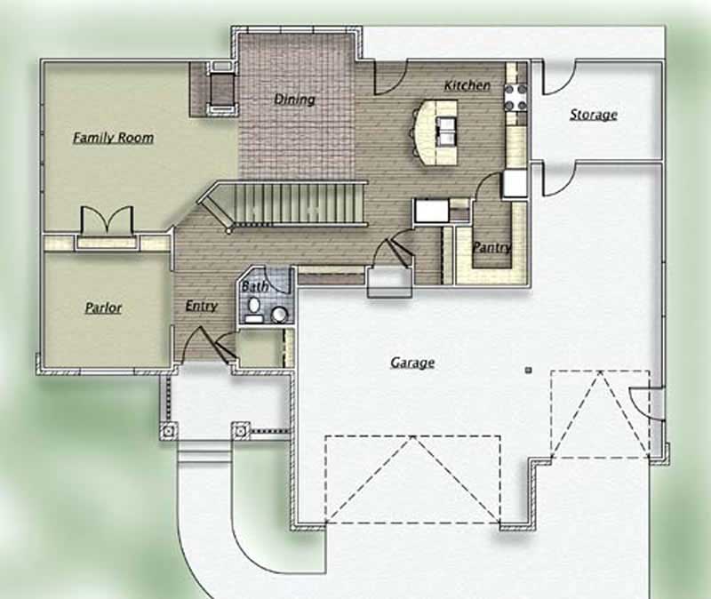  of this 3-Bedroom, 2348 Sq Ft Plan - 135-1206
