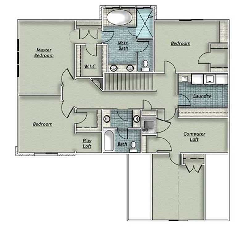  of this 3-Bedroom, 2348 Sq Ft Plan - 135-1206